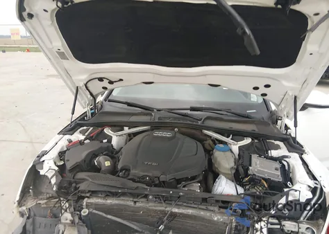 2018 Audi A4 2.0T Tech Ultra Premium/2.0T Ultra Premium from USA, damaged, VIN WAULMAF45JA007553